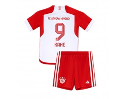 Lacne Dětský Futbalové dres Bayern Munich Harry Kane #9 2023-24 Krátky Rukáv - Domáci (+ trenírky)